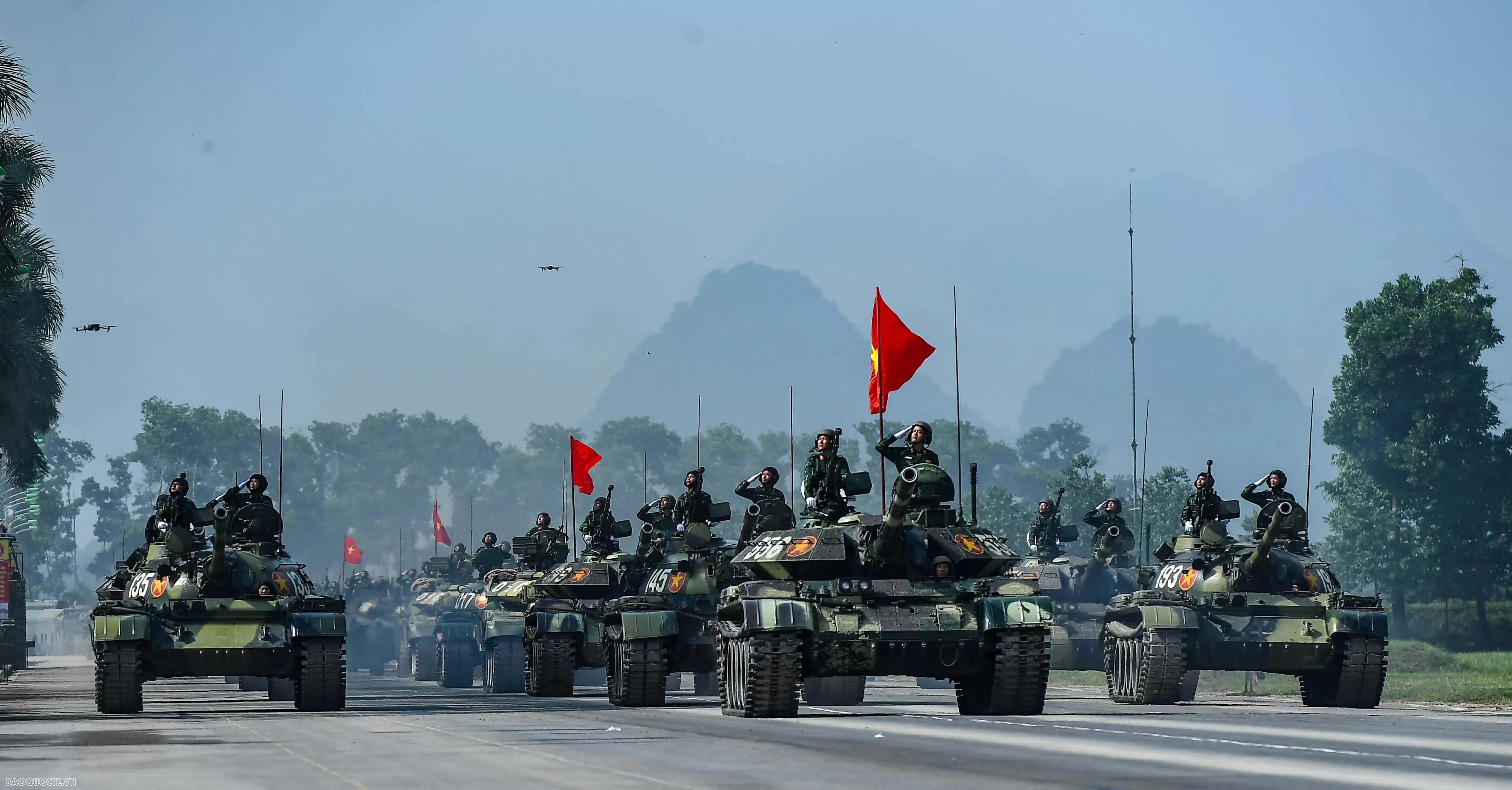 Lần đầu tiên tổng hợp luyện các lực lượng quân đội, công an tham gia diễu binh 80 năm Quốc khánh