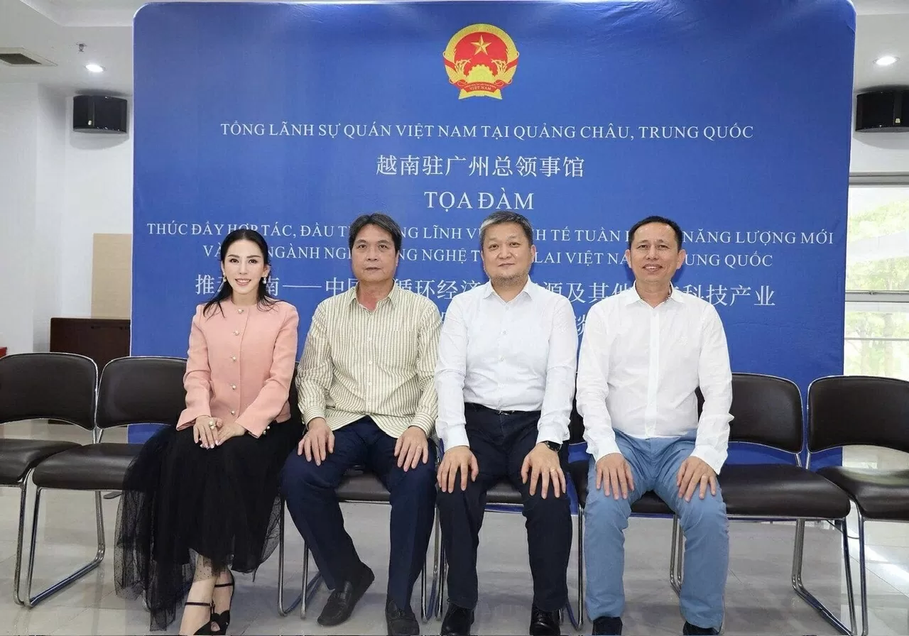Thúc đẩy hợp tác, đầu tư trong lĩnh vực kinh tế tuần hoàn, năng lượng mới và các ngành công nghệ tương lai Việt Nam-Trung Quốc