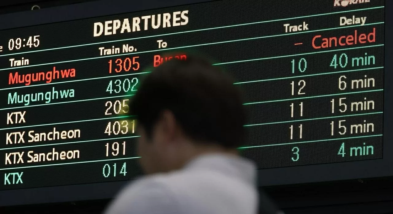 Mưa lớn gây thiệt hại nghiêm trọng tại Hàn Quốc