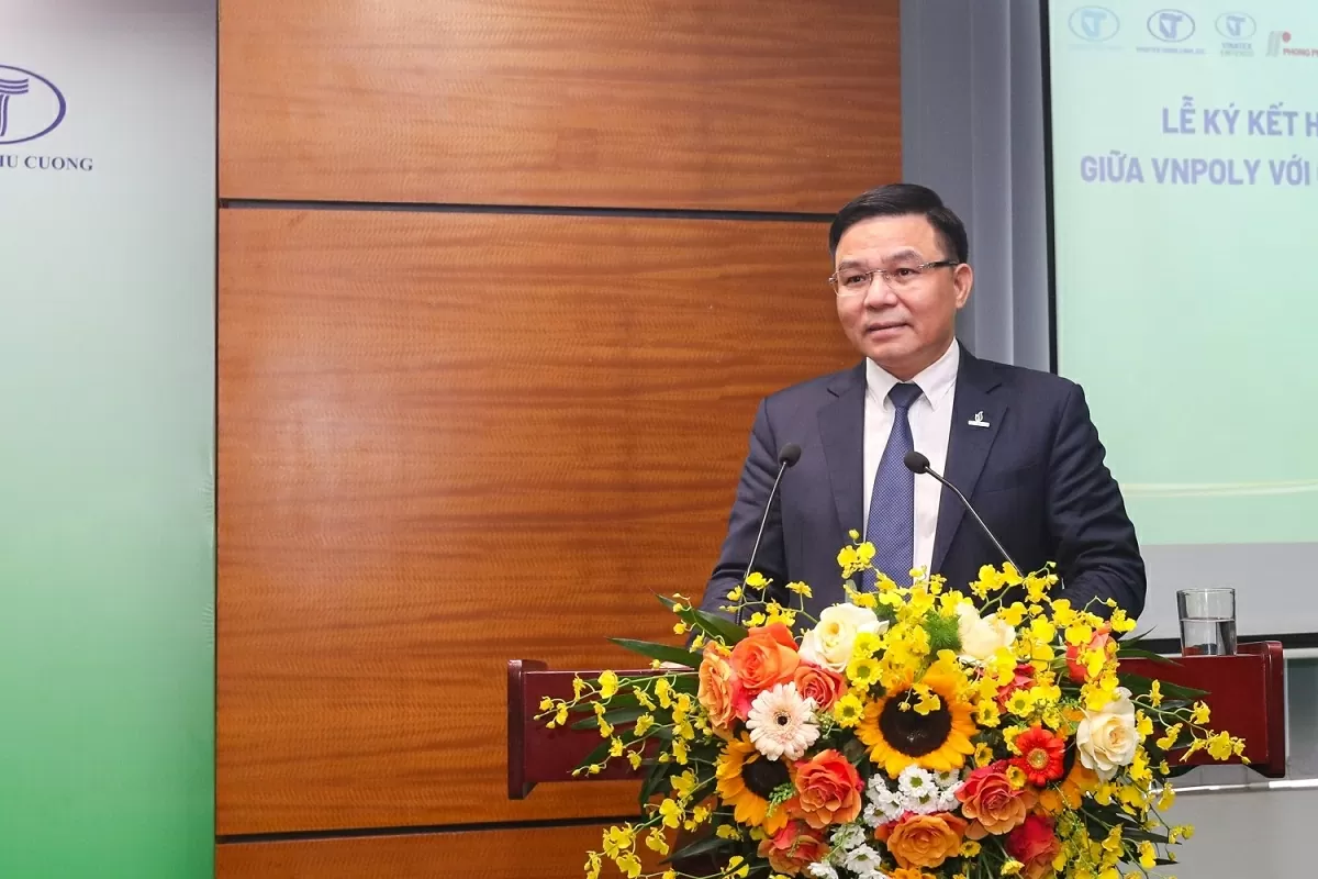 PetroVietnam bắt tay VINATEX tạo dựng chuỗi cung ứng hóa chất - xơ sợi - dệt may bền vững PetroVietnam bắt tay VINATEX tạo dựng chuỗi cung ứng hóa chất - xơ sợi - dệt may bền vững