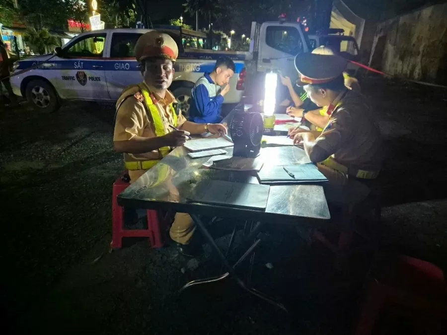 Cảnh sát giao thông Công an tỉnh Bắc Ninh xử lý hơn 141 thanh thiếu niên đua xe trái phép