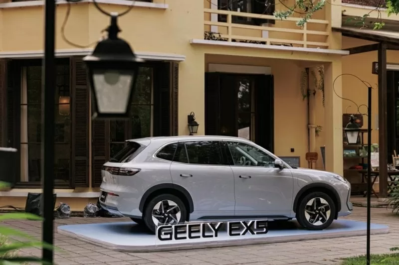 Geely EX5 được trang bị động cơ điện đồng bộ nam châm vĩnh cửu (PMSM) Geely EX5 được trang bị động cơ điện đồng bộ nam châm vĩnh cửu (PMSM)