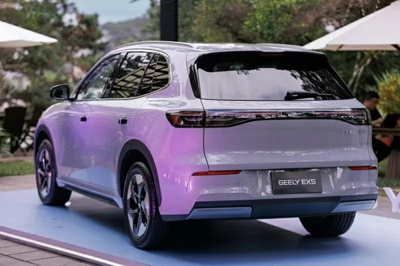 Geely EX5 có khả năng tăng tốc từ 0-100 km/h chỉ trong 6,9 giây