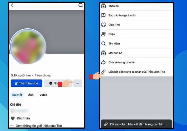 Sao chép liên kết trang cá nhân. Sao chép liên kết trang cá nhân.