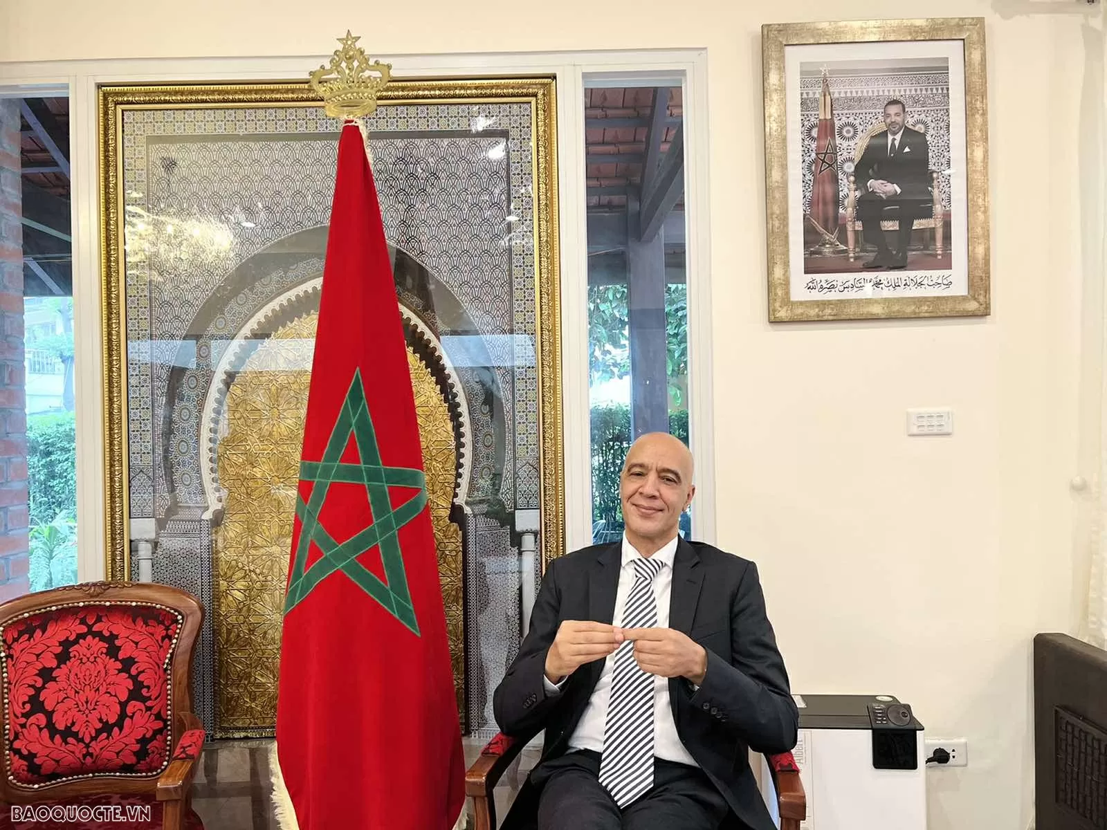 Đại sứ Morocco: Chuyến thăm của Chủ tịch Quốc hội Việt Nam Trần Thanh Mẫn là cơ hội để hai nước chia sẻ những nền tảng và định hướng chung Đại sứ Morocco: Chuyến thăm của Chủ tịch Quốc hội Việt Nam Trần Thanh Mẫn là cơ hội để hai nước chia sẻ những nền tảng và định hướng chung