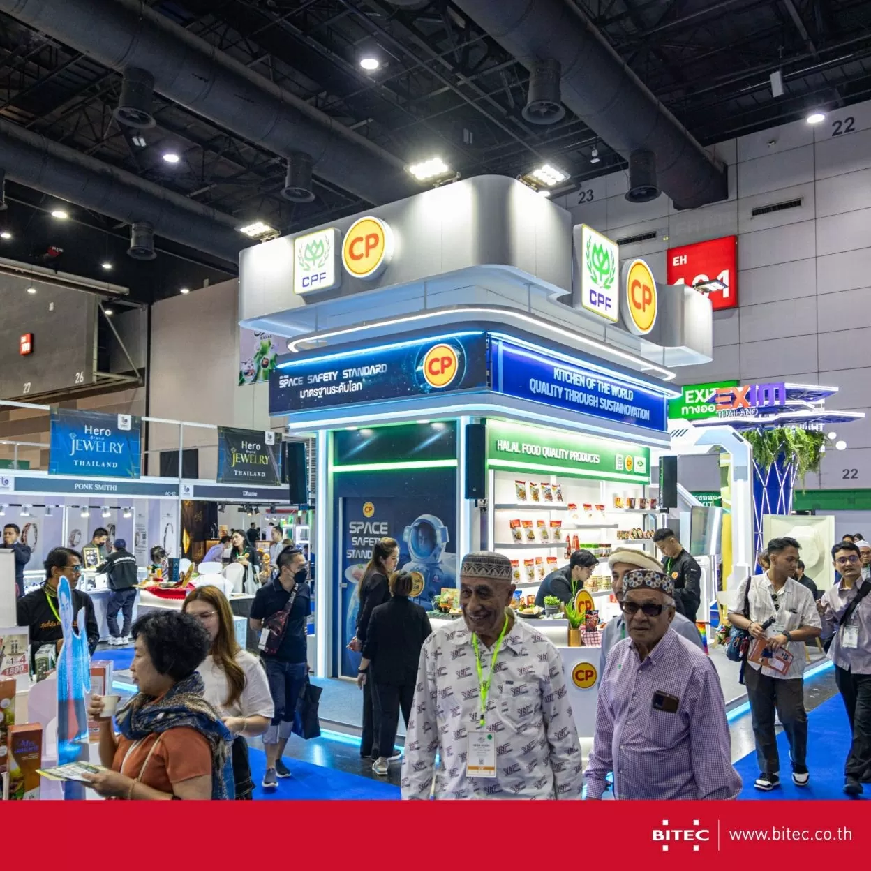 Triển lãm Mega Halal Bangkok 2025 diễn ra tại Trung tâm Triển lãm BITEC Bangna từ ngày 16-18/7/2025. (Nguồn: BTEC) Triển lãm Mega Halal Bangkok 2025 diễn ra tại Trung tâm Triển lãm BITEC Bangna từ ngày 16-18/7/2025. (Nguồn: BTEC)