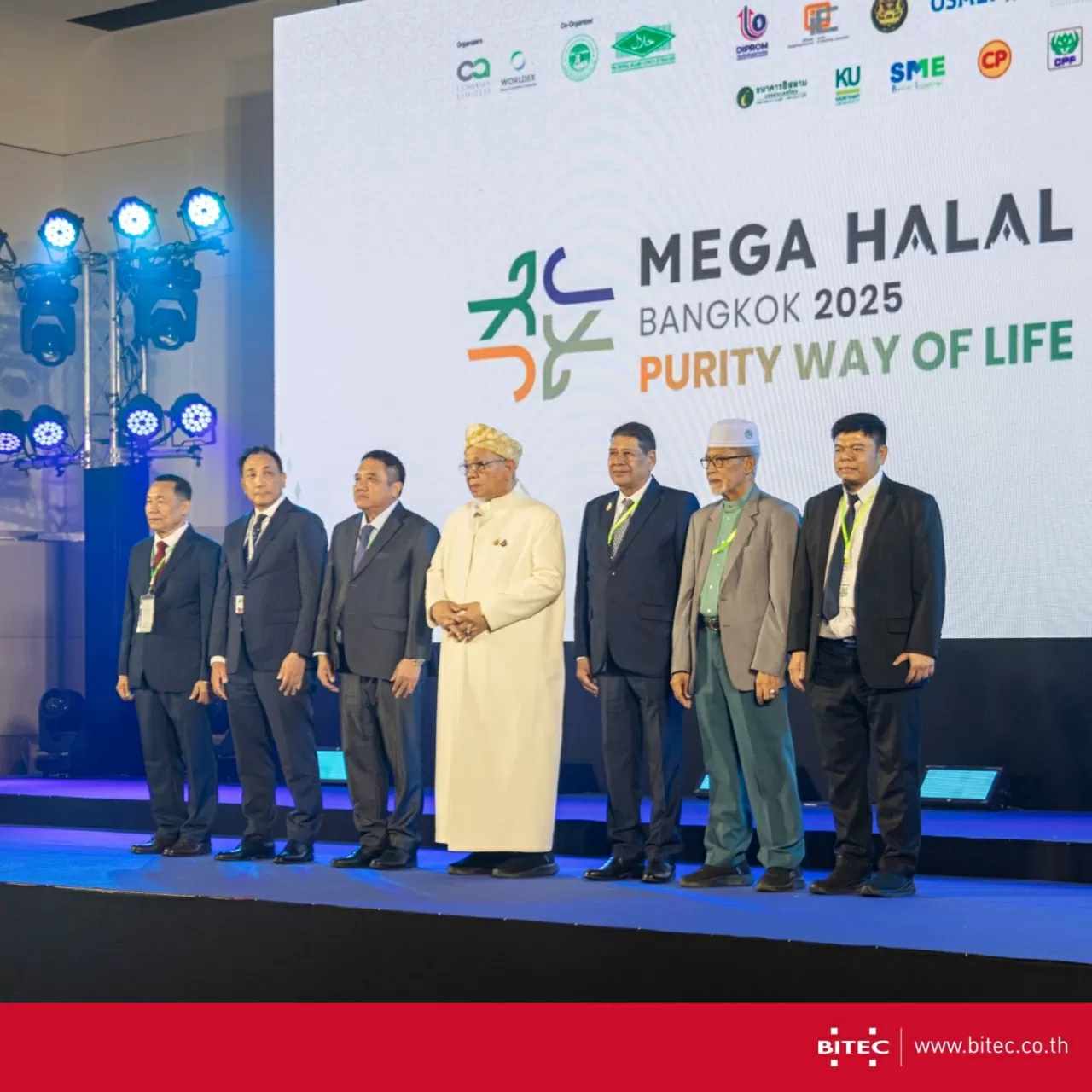 Triển lãm Mega Halal Bangkok 2025 diễn ra tại Trung tâm Triển lãm BITEC Bangna từ ngày 16-18/7/2025. (Nguồn: BTEC) Triển lãm Mega Halal Bangkok 2025 diễn ra tại Trung tâm Triển lãm BITEC Bangna từ ngày 16-18/7/2025. (Nguồn: BTEC)