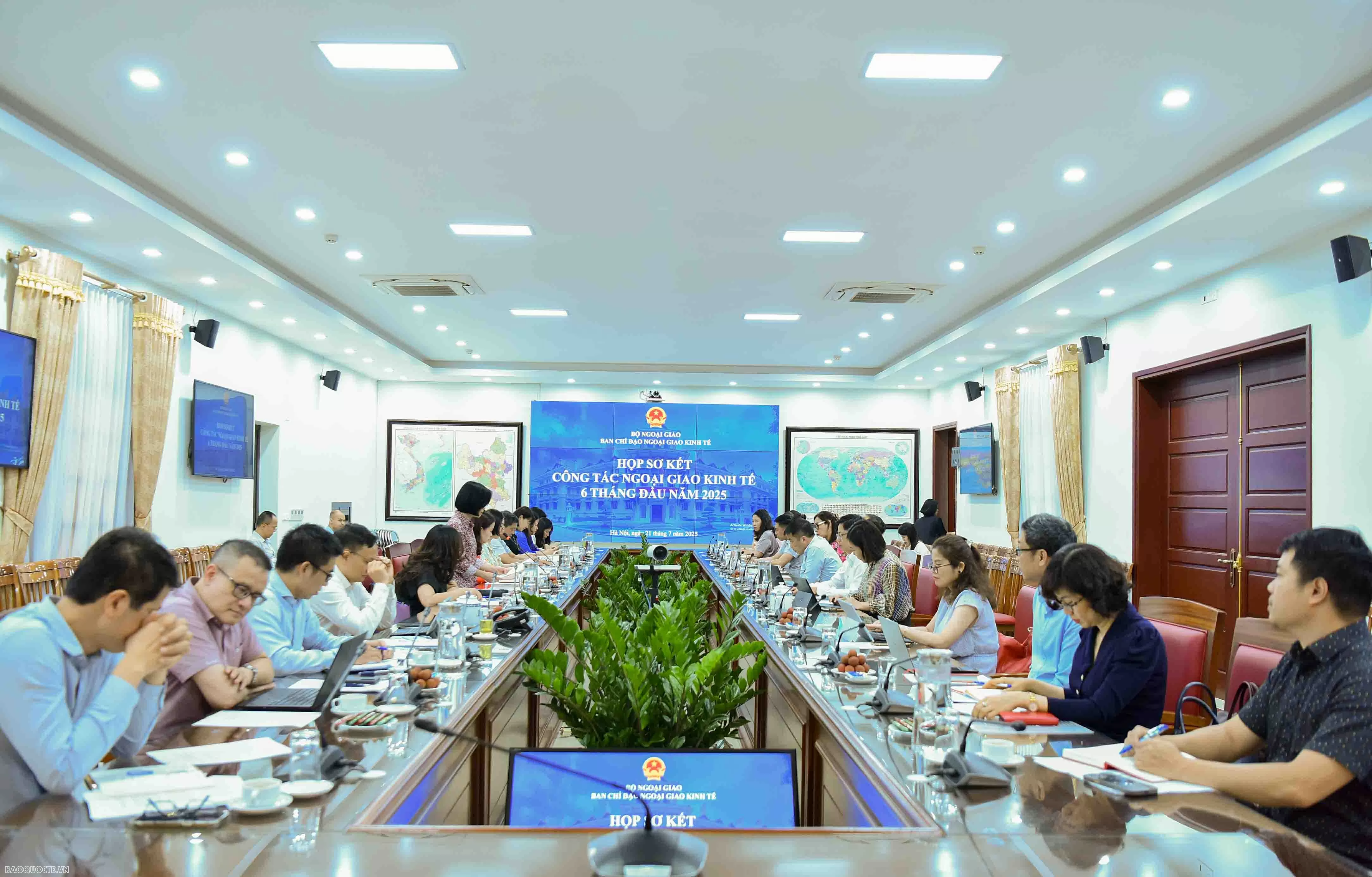 Xác định trọng tâm thiết yếu, nâng cao hiệu quả công tác ngoại giao kinh tế 6 tháng cuối năm