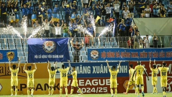 CLB Quảng Nam bất ngờ rút khỏi V-League 2025/26