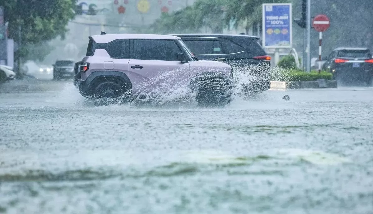 Khu trung tâm tỉnh Thanh Hóa ngập do bão Khu trung tâm tỉnh Thanh Hóa ngập do bão