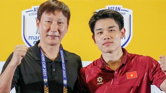 HLV Kim Sang Sik 'thở phào' vì gặp U23 Philippines ở bán kết giải vô địch Đông Nam Á 2025