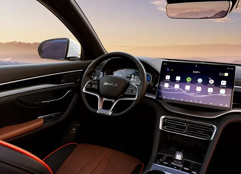 Nội thất hiện đại của BYD Sealion 6