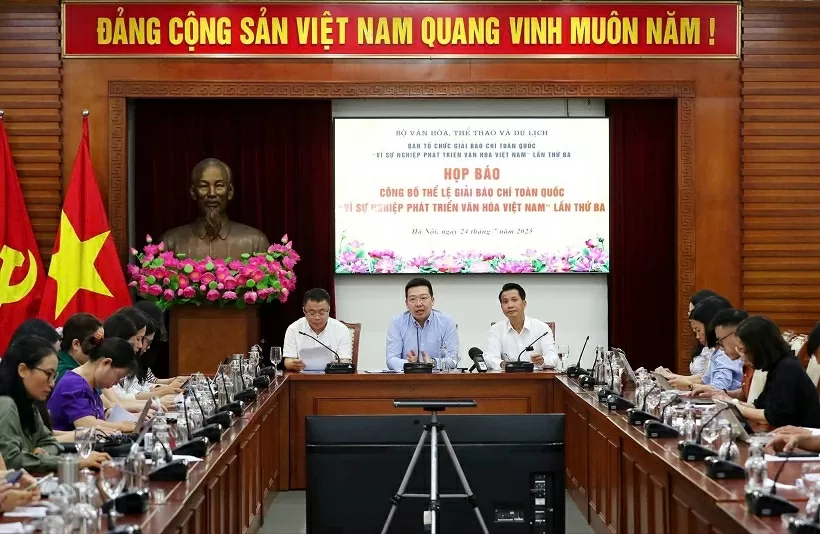 Nhiều đổi mới từ Giải báo chí toàn quốc Vì sự nghiệp phát triển Văn hoá Việt Nam