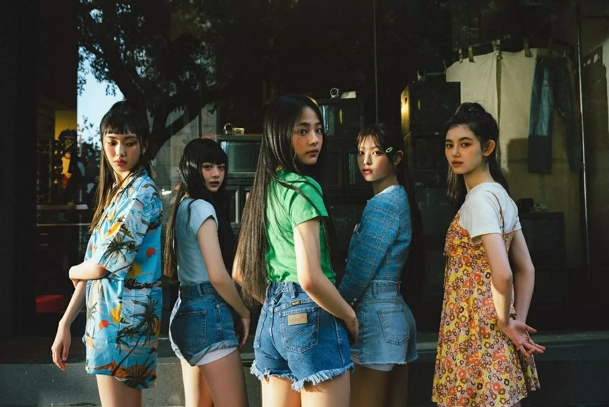 Nhóm nhạc nữ K-pop NewJeans. (Nguồn: Ador) Nhóm nhạc nữ K-pop NewJeans. (Nguồn: Ador)