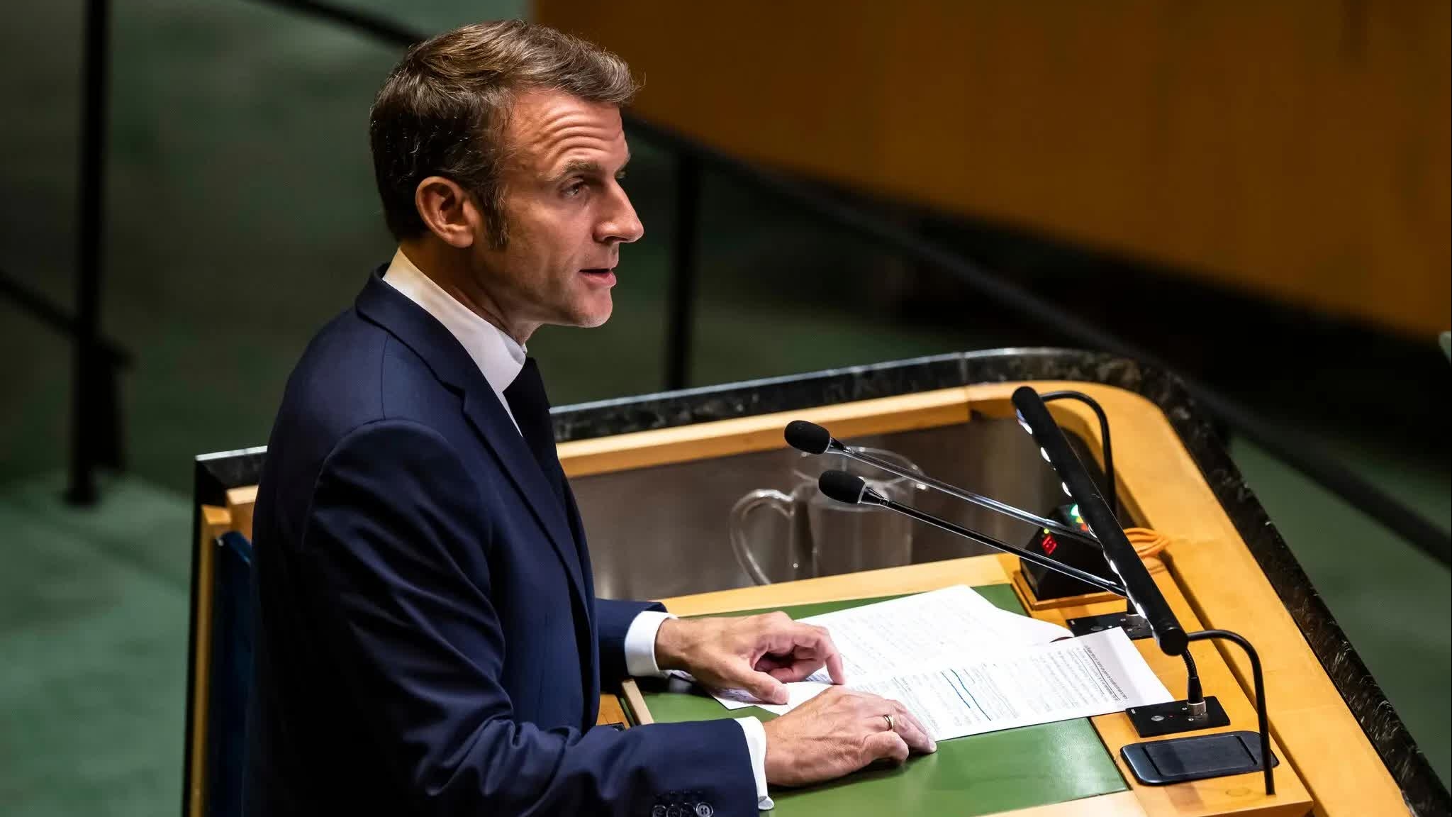 phap tuyen bo se chinh thuc cong nhan nha nuoc palestine israel phan ung gat