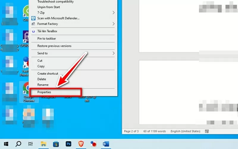 Thêm dòng lệnh vào shortcut của Chrome. Thêm dòng lệnh vào shortcut của Chrome.