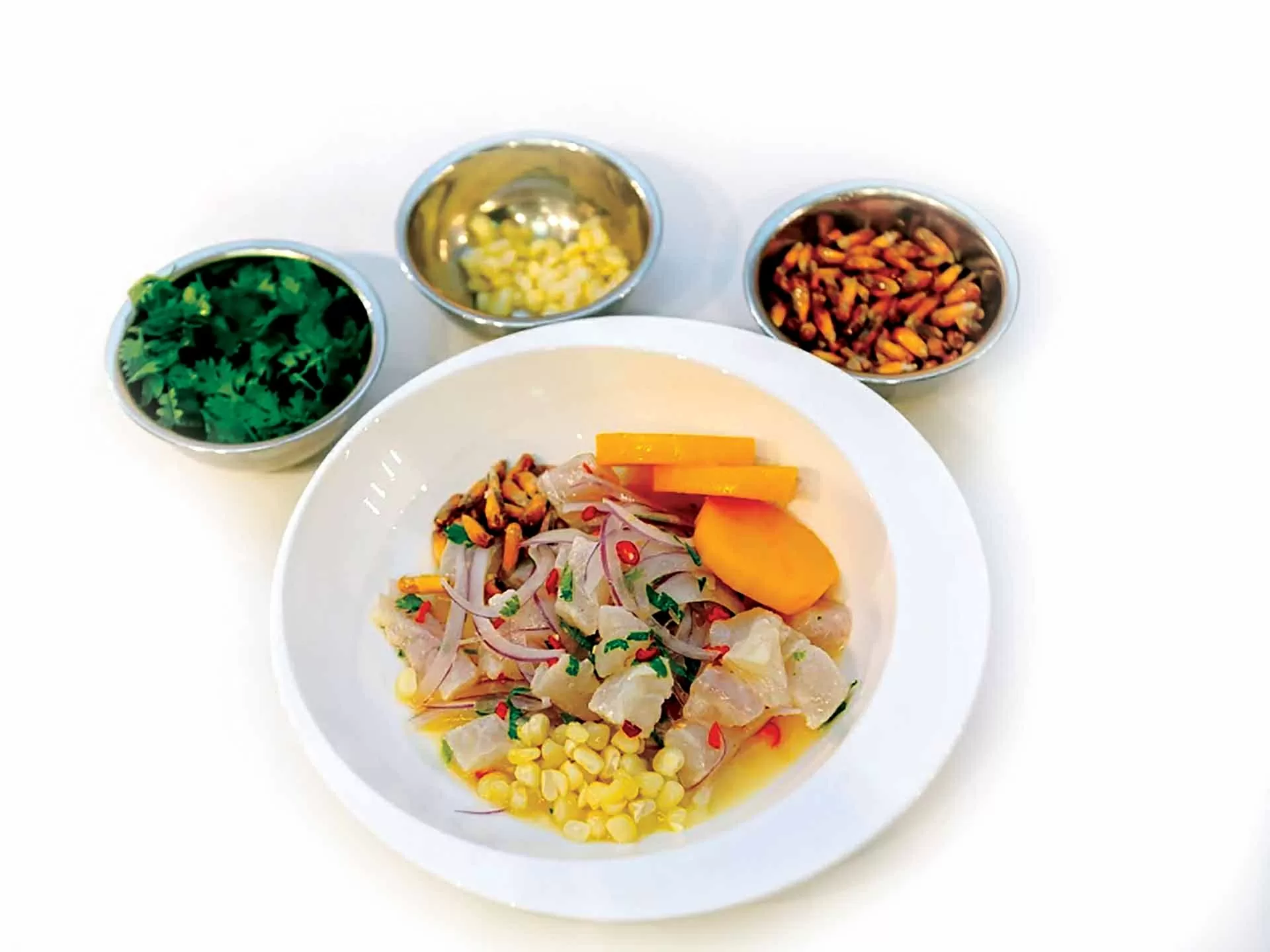 Món Ceviche (gỏi cá) đặc trưng của ẩm thực Nikkei.  (Nguồn: Đại sứ quán Peru tại Việt Nam)