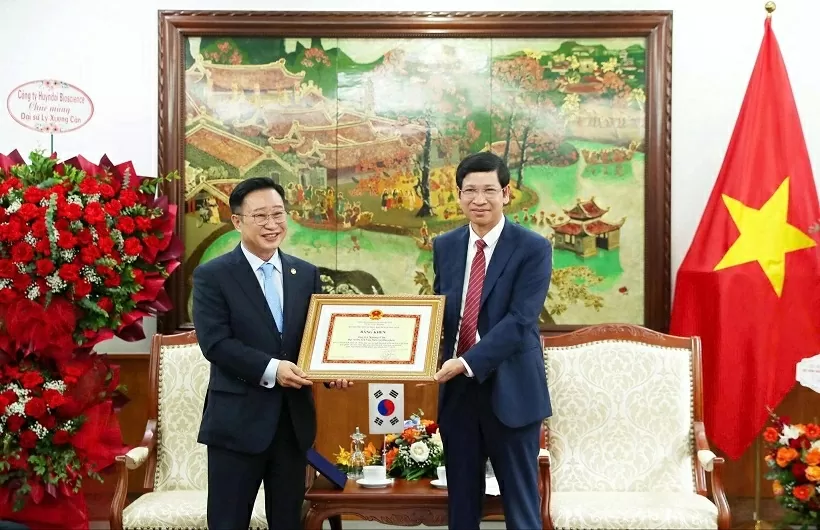 Đại sứ của tình hữu nghị Việt Nam-Hàn Quốc