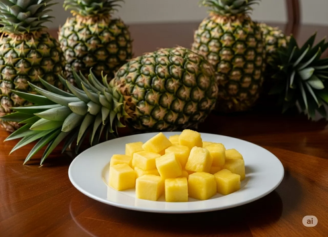 Lợi ích sức khỏe khi ăn dứa nhưng không nên dùng mỗi ngày trong một tuần Lợi ích sức khỏe khi ăn dứa nhưng không nên dùng mỗi ngày trong một tuần