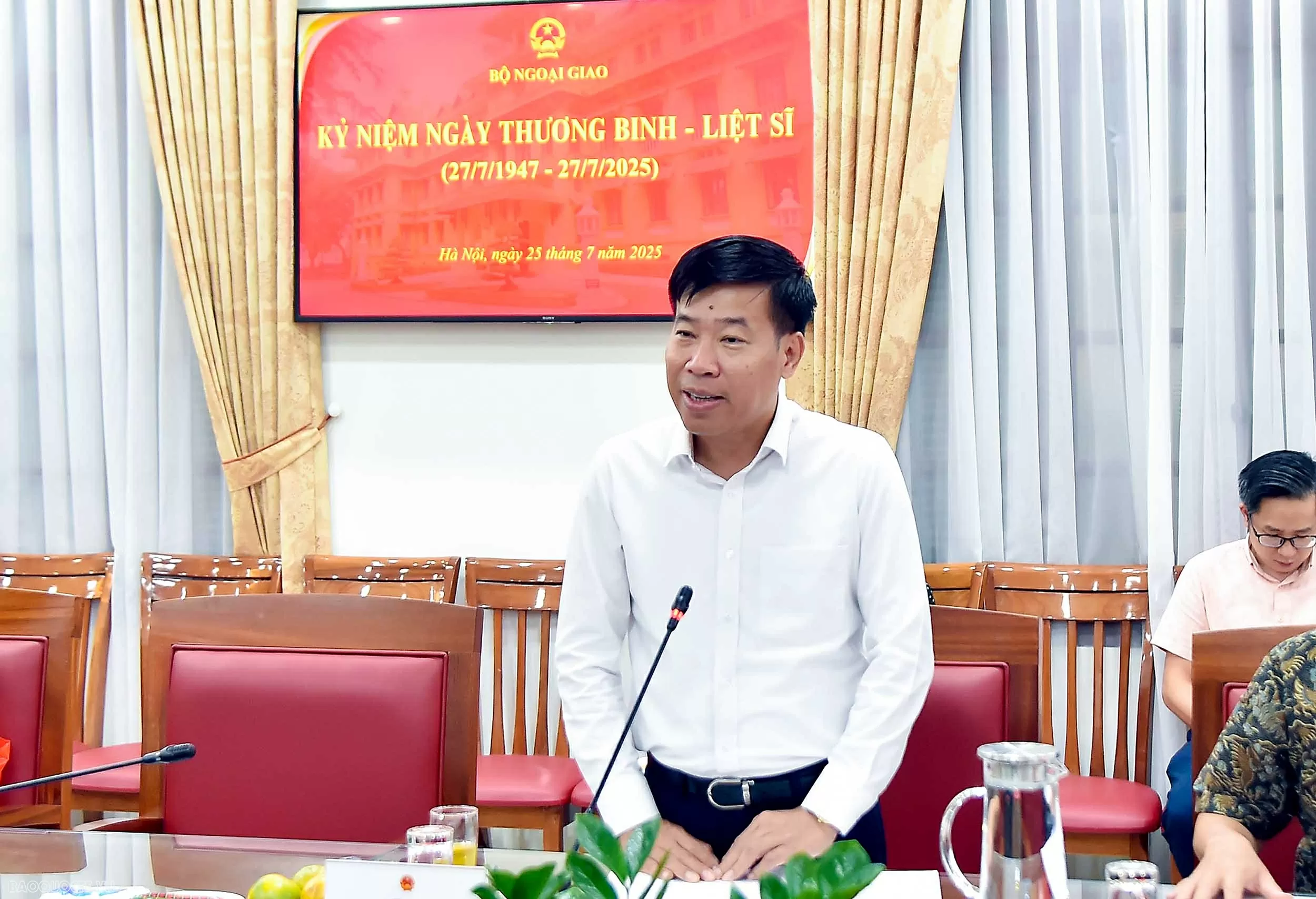 Bộ Ngoại giao tổ chức gặp mặt tri ân nhân Ngày Thương binh-Liệt sĩ Bộ Ngoại giao tổ chức gặp mặt tri ân nhân Ngày Thương binh Liệt sĩ