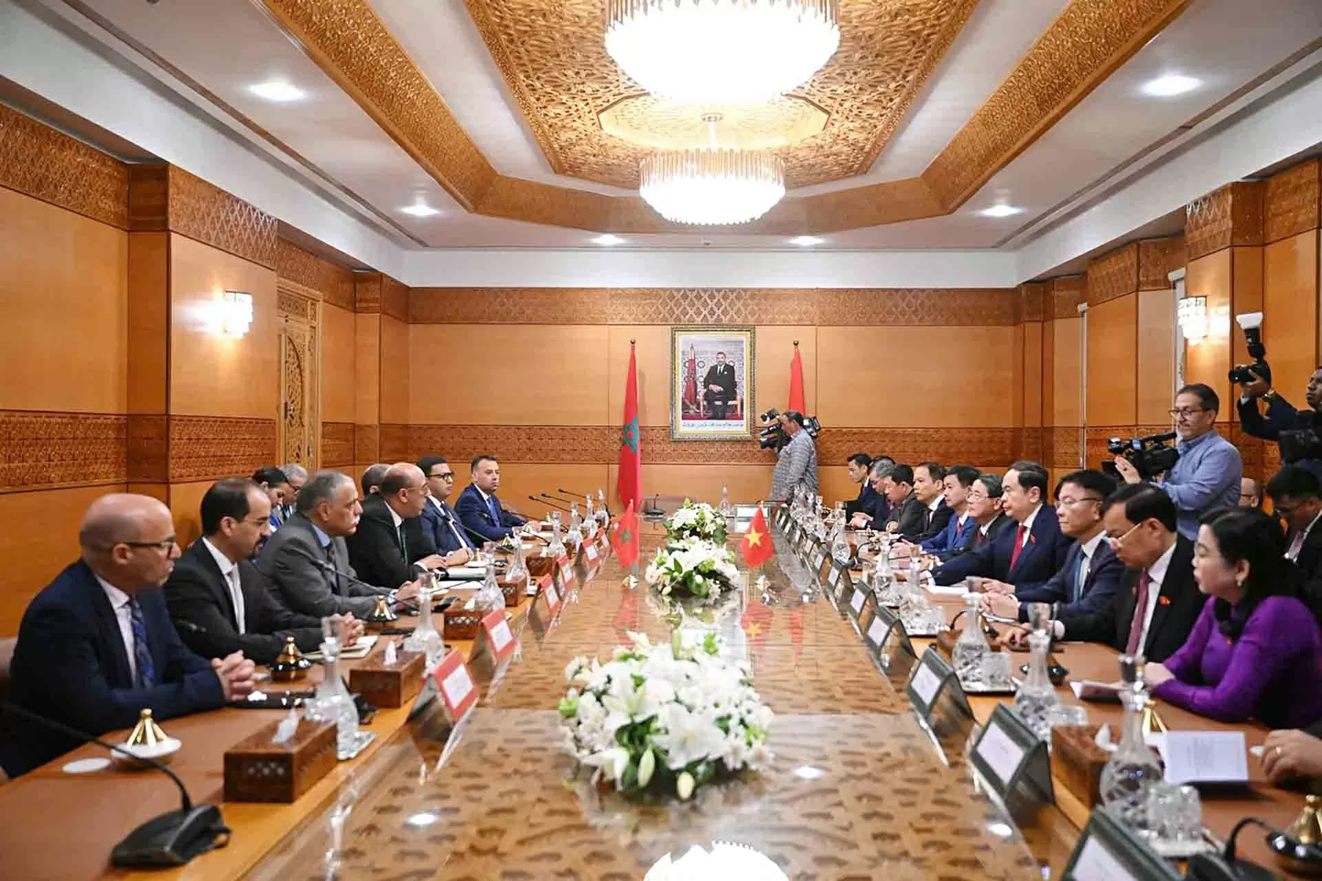 Quan hệ Việt Nam-Morocco đã được thử thách qua lịch sử, liên tục phát triển tốt đẹp trên nhiều lĩnh vực