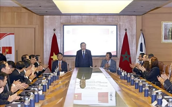 Tọa đàm về chính sách thúc đẩy hợp tác Việt Nam-Morocco: Chủ tịch Trần Thanh Mẫn khẳng định cơ hội quý báu