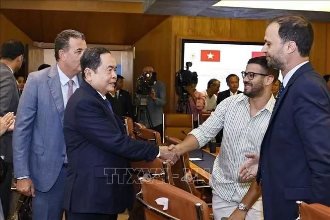 Tọa đàm về chính sách thúc đẩy hợp tác Việt Nam-Morocco: Chủ tịch Trần Thanh Mẫn khẳng định cơ hội quý báu Tọa đàm về chính sách thúc đẩy hợp tác Việt Nam-Morocco: Chủ tịch Trần Thanh Mẫn khẳng định cơ hội quý báu