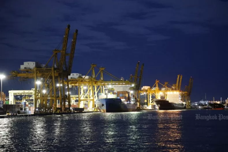 Cảng Bangkok ở quận Klong Toey. (Nguồn: Bangkok Post) Cảng Bangkok ở quận Klong Toey. (Nguồn: Bangkok Post)