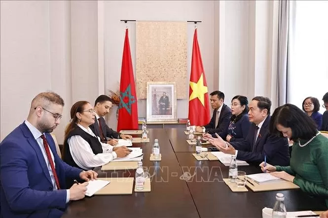 hủ tịch Quốc hội Trần Thanh Mẫn tiếp bà Lubna Srhiri, Chủ tịch Nhóm Nghị sỹ Hữu nghị Maroc – Việt Nam hủ tịch Quốc hội Trần Thanh Mẫn tiếp bà Lubna Srhiri, Chủ tịch Nhóm Nghị sỹ Hữu nghị Maroc – Việt Nam