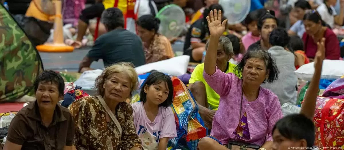 Tranh chấp biên giới Thái Lan-Campuchia đã khiến nhiều người phải rời bỏ nhà cửa. (Nguồn: DW) Tranh chấp biên giới Thái Lan-Campuchia đã khiến nhiều người phải rời bỏ nhà cửa. (Nguồn: DW)