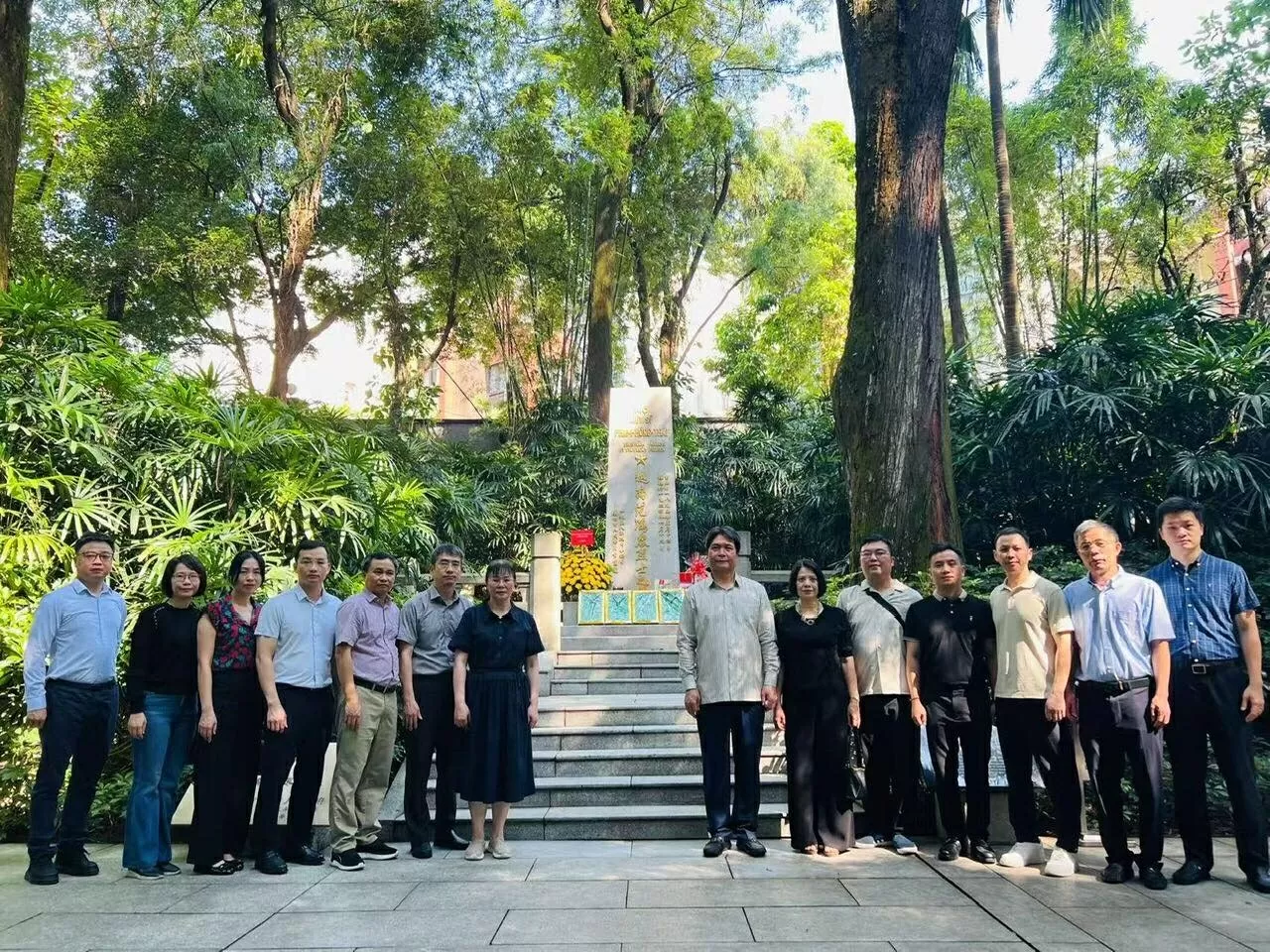 Kỷ niệm 78 năm ngày Thương binh - Liệt sĩ tại Quảng Châu, Trung Quốc