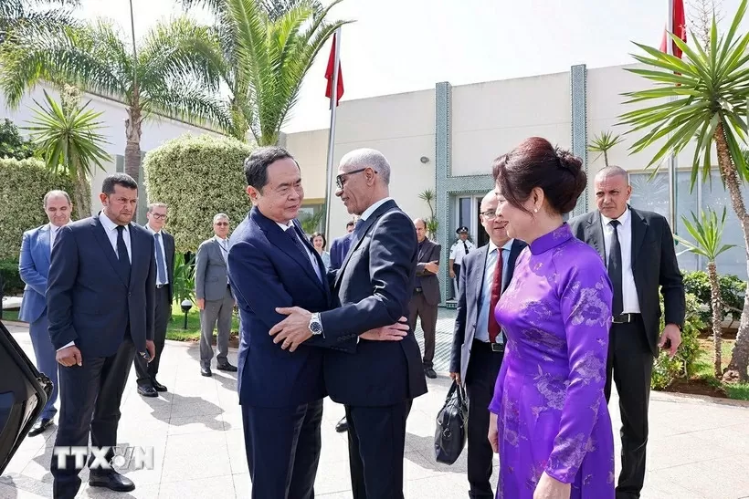 Chủ tịch Quốc hội Trần Thanh Mẫn kết thúc tốt đẹp chuyến thăm chính thức Morocco Chủ tịch Quốc hội Trần Thanh Mẫn kết thúc tốt đẹp chuyến thăm chính thức Morocco