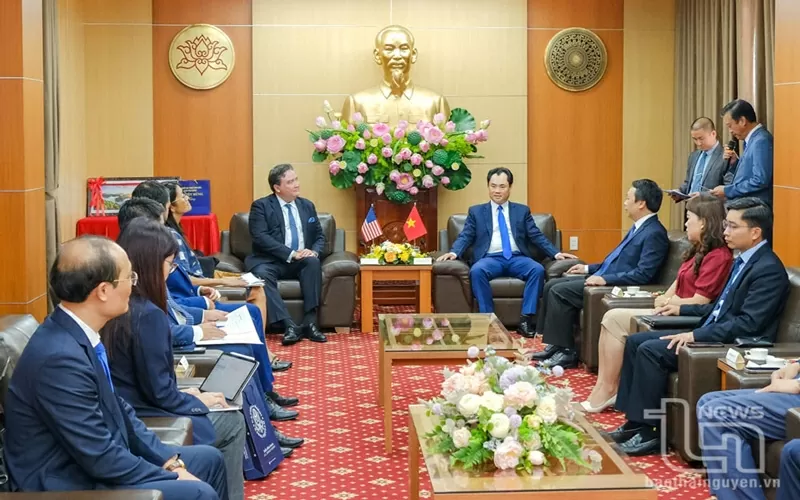 'Chắp cánh' cho dòng vốn đầu tư Hoa Kỳ vào Thái Nguyên