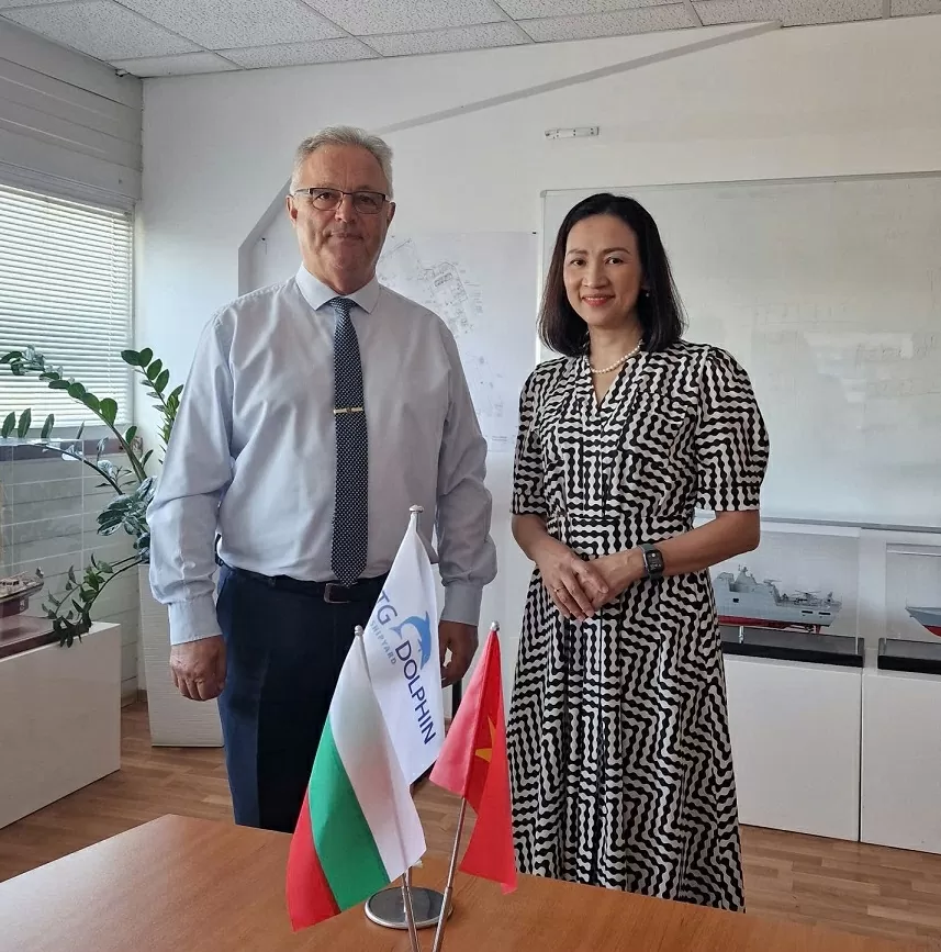 Việt Nam và Bulgaria có nhiều tiềm năng hợp tác trong lĩnh vực hàng hải Việt Nam và Bulgaria có nhiều tiềm năng hợp tác trong lĩnh vực hàng hải
