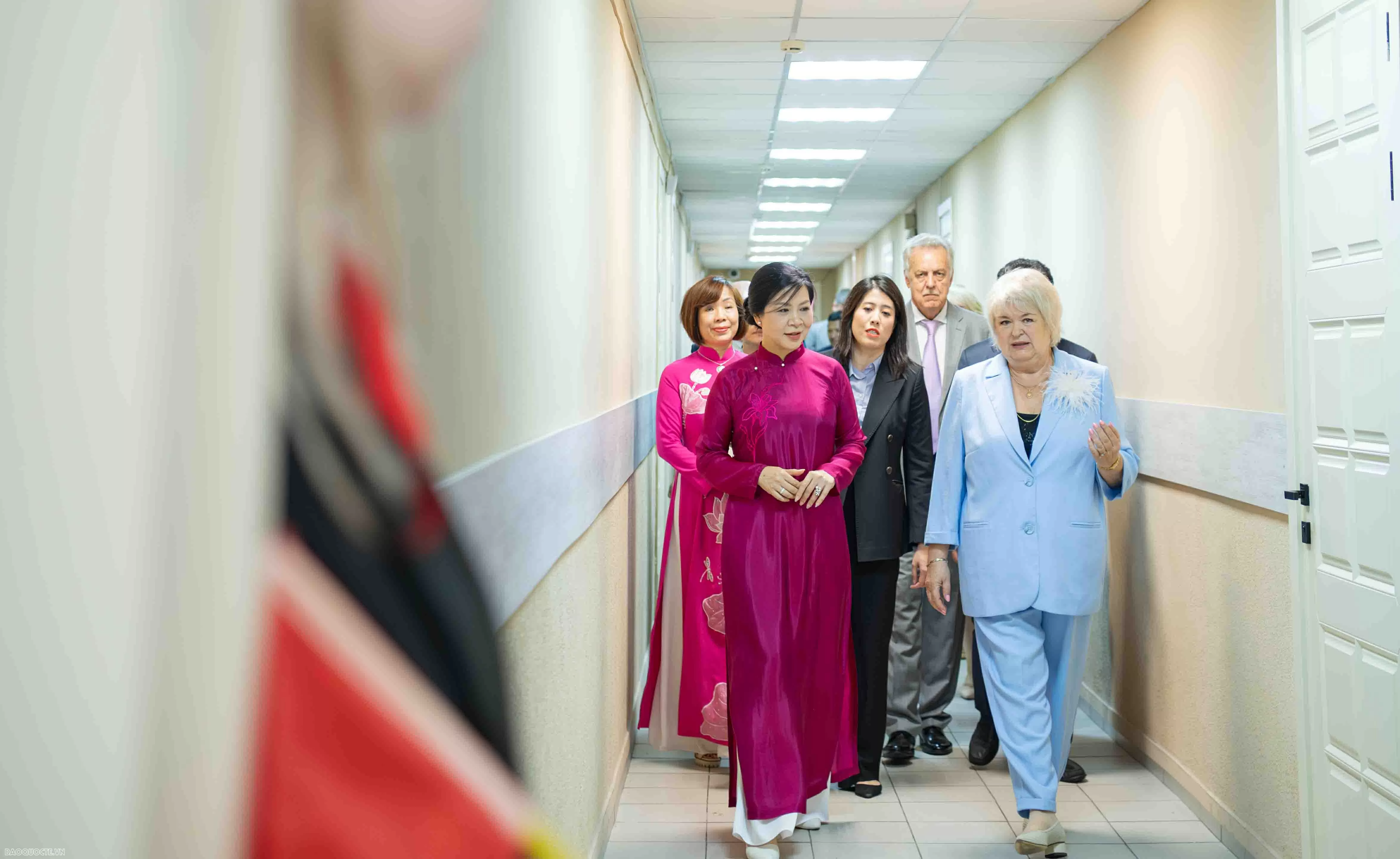 Phu nhân Ngô Phương Ly ở Nga