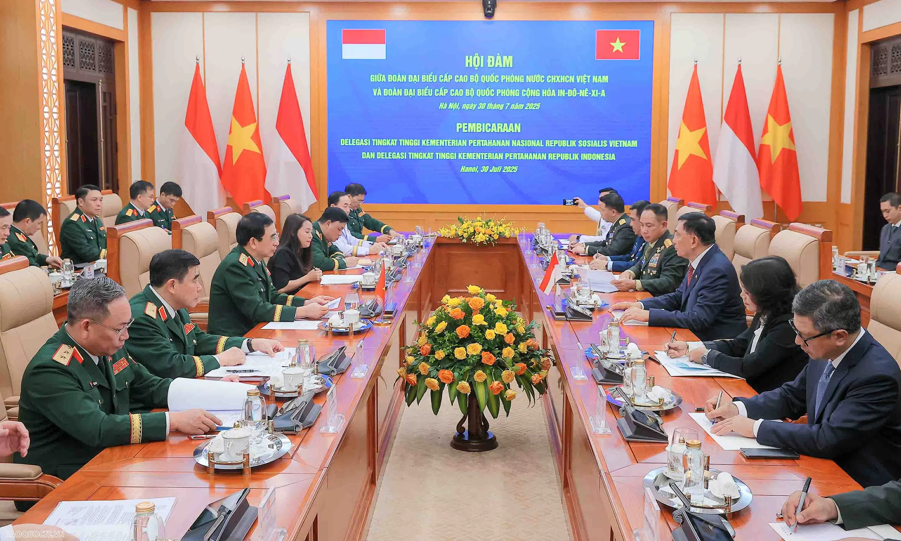 Tăng cường hợp tác quốc phòng Việt Nam-Indonesia Tăng cường hợp tác quốc phòng Việt Nam-Indonesia