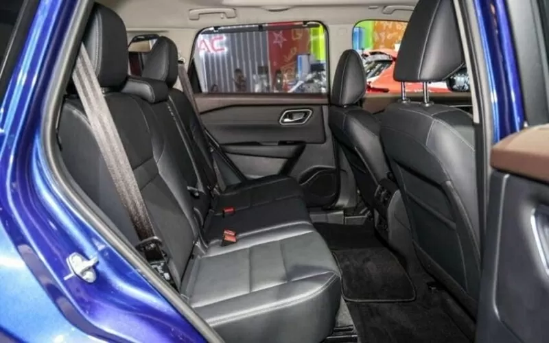 Ghế ngồi trên xe X-Trail e-Power 2025 được bọc da cao cấp