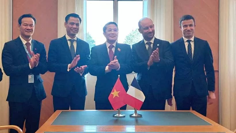 Việt Nam-Pháp: Thúc đẩy hợp tác giữa cơ quan lập pháp hai nước