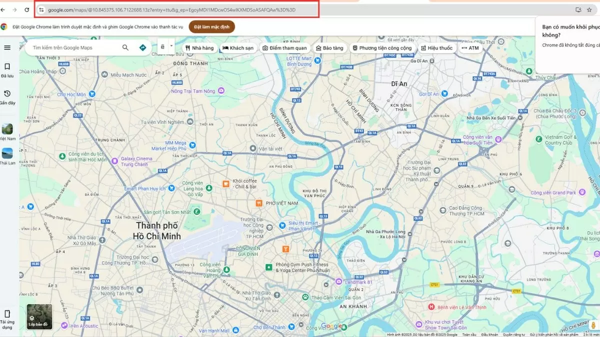 Truy cập trang web