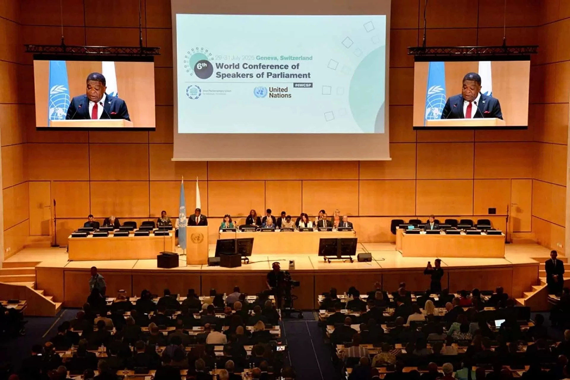 Hội nghị quy tụ đông đảo các lãnh đạo nghị viện từ khắp các châu lục, cùng bàn thảo về những chính sách chiến lược, định hình hợp tác nghị viện quốc tế. (Nguồn: VOV) Hội nghị quy tụ đông đảo các lãnh đạo nghị viện từ khắp các châu lục, cùng bàn thảo về những chính sách chiến lược, định hình hợp tác nghị viện quốc tế. (Nguồn: VOV)