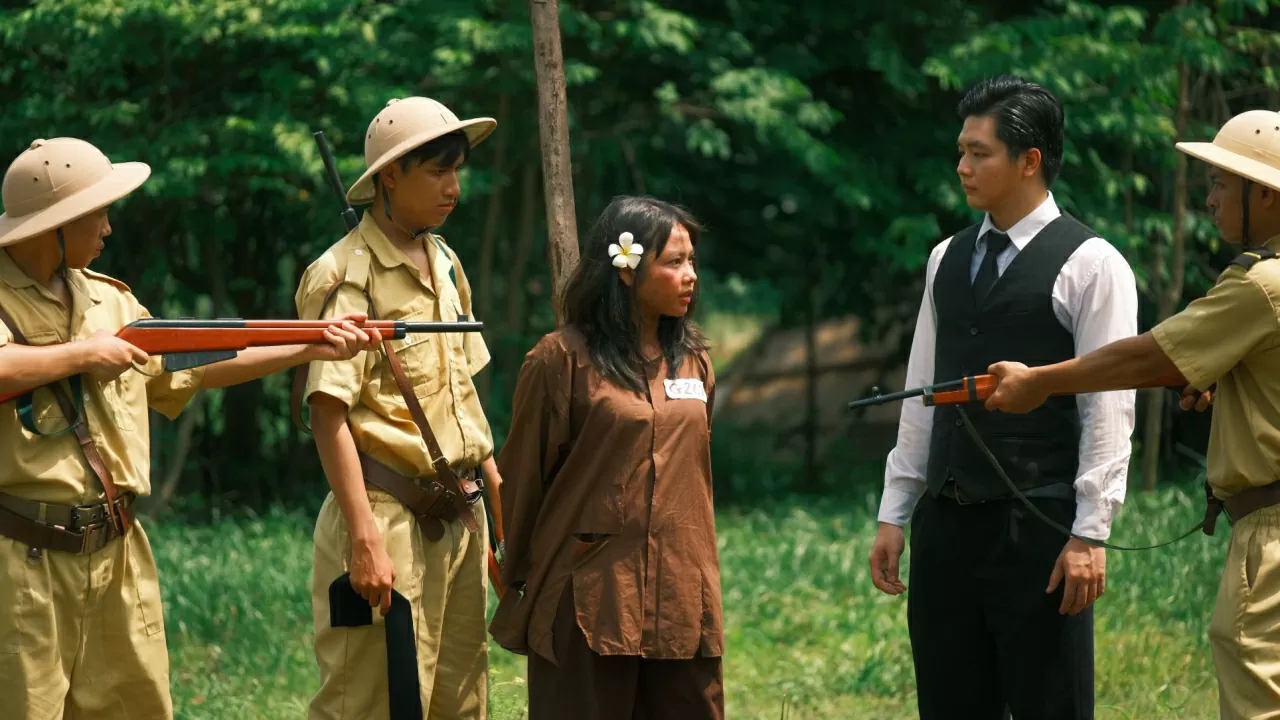 Một cảnh trong phim ‘Nữ sĩ còn đó’.