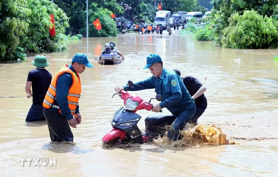 Sơn La: Nước sông Mã lên nhanh