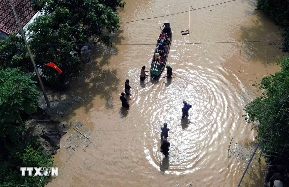 Sơn La: Nước sông Mã lên nhanh