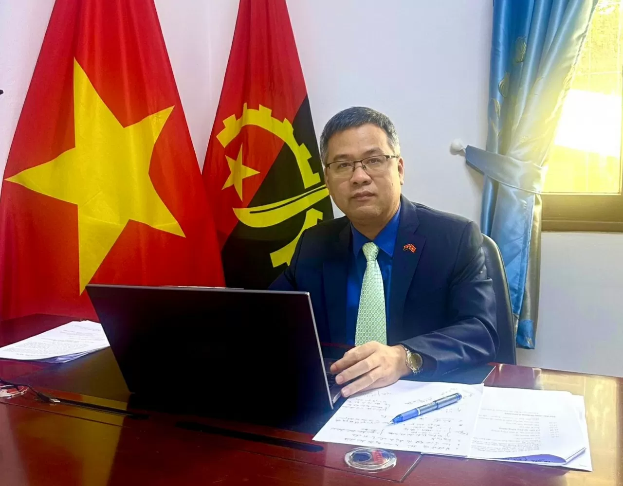 Đại sứ Dương Chính Chức: Thời kỳ phát triển mới cho quan hệ Việt Nam-Angola, cầu nối hợp tác ASEAN-Liên minh châu Phi