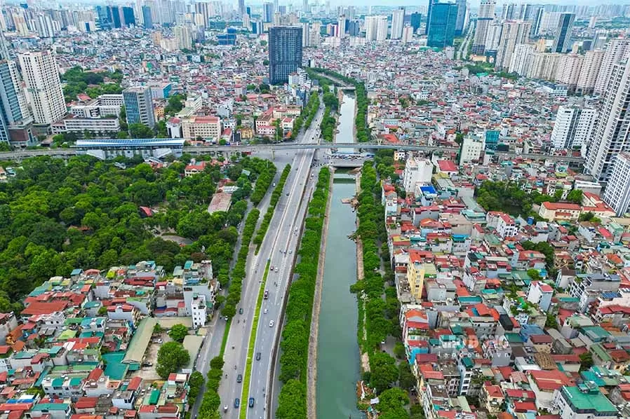 Giải pháp tạo không gian đô thị xanh và bền vững