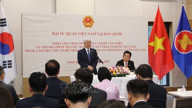 Quan hệ hữu nghị Việt Nam-Hàn Quốc phát triển trên các lĩnh vực