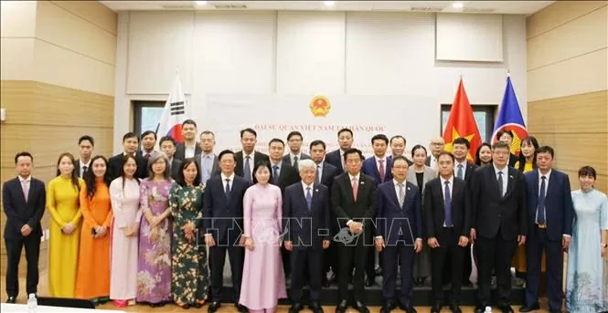 Quan hệ hữu nghị Việt Nam-Hàn Quốc phát triển trên các lĩnh vực