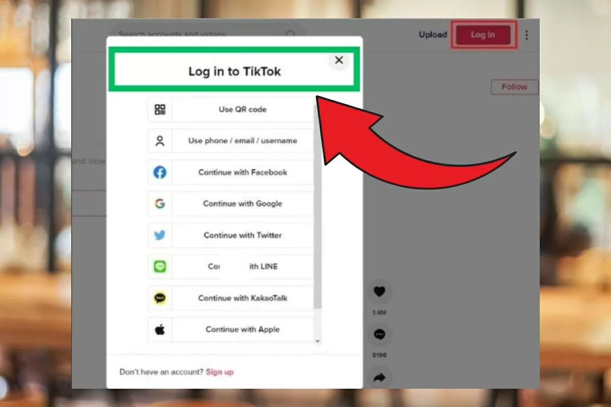 Sau khi cài xong, mở TikTok trong giả lập, đăng nhập và sử dụng như bình thường.