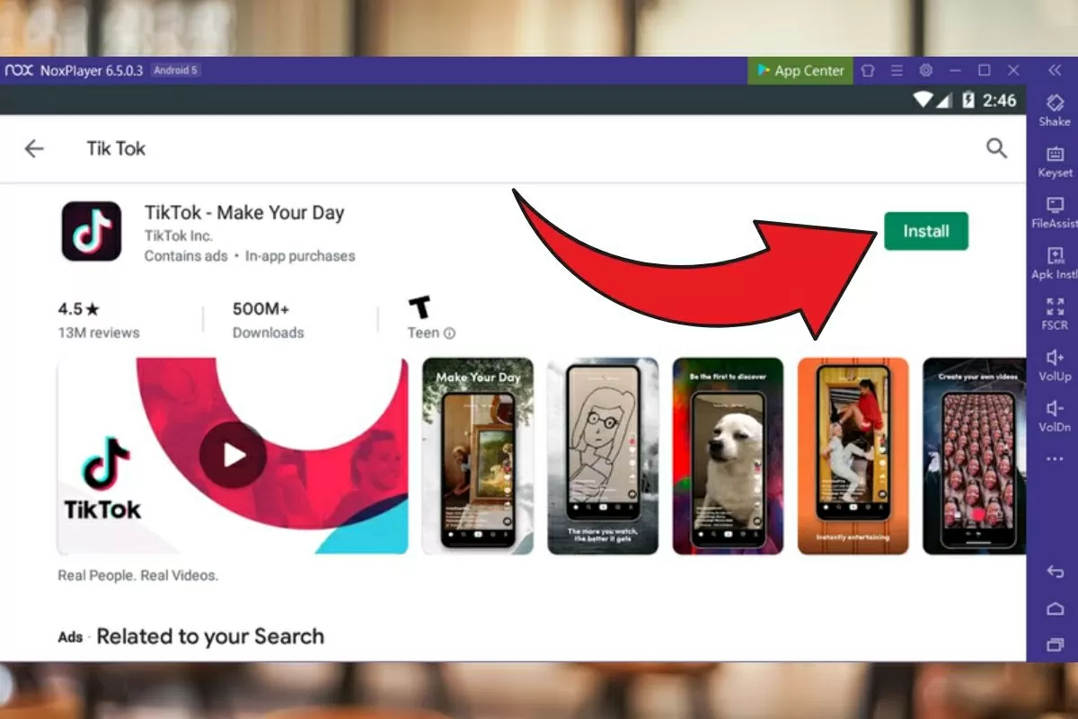 Chọn Cài đặt (Install) và chờ hệ thống xử lý.