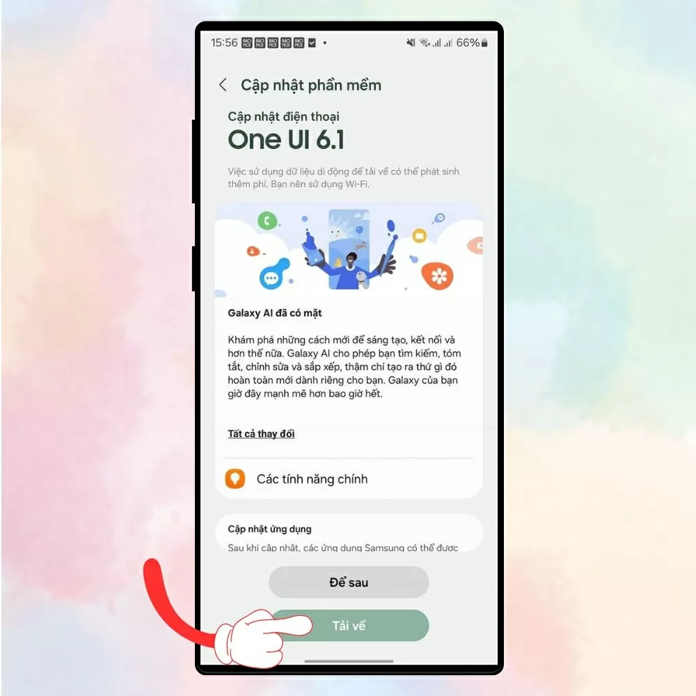 Chọn Tải về và làm theo hướng dẫn để cài đặt. Chọn Tải về và làm theo hướng dẫn để cài đặt.